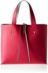 Calvin Klein STEF Reversible Tote, Sac Femme, Rose Bright Rose , 18x34x29 cm b x h x t 