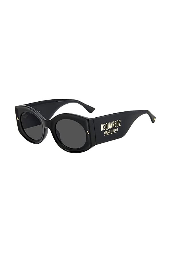 DSquared D2 0071/S Lunettes de Soleil, 581/9o Havana Blck, 51 Mixte