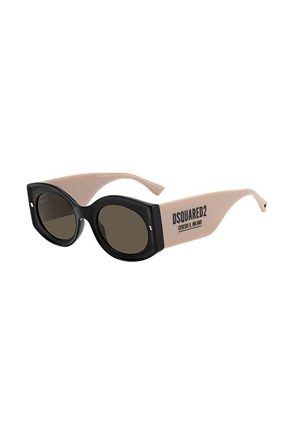 DSquared D2 0071/S Lunettes de Soleil, 581/9o Havana Blck, 51 Mixte