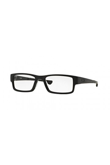 Ray-Ban 0OX8046 Lunettes de Soleil, Noir Satin Black , 55 Homme