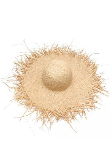 MeiLiu Chapeaux de Soleil pour Femmes, Chapeaux de Paille tissés en Paille de Raphia, Chapeaux de Paille de Plage de Ballon d