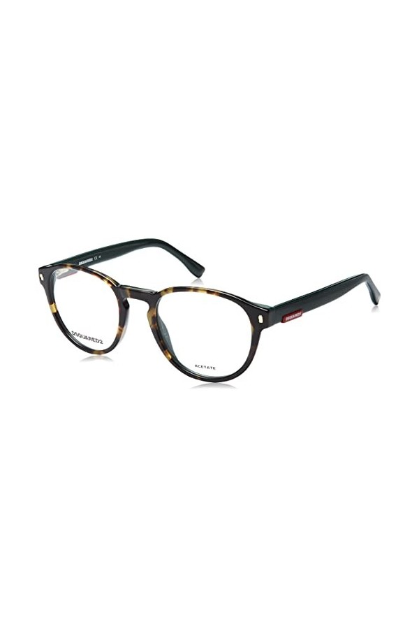 Dsquared D2 0049 Lunettes de Soleil, Phw/21 Havana Green, 51 Mixte