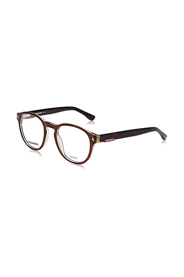Dsquared D2 0049 Lunettes de Soleil, Phw/21 Havana Green, 51 Mixte