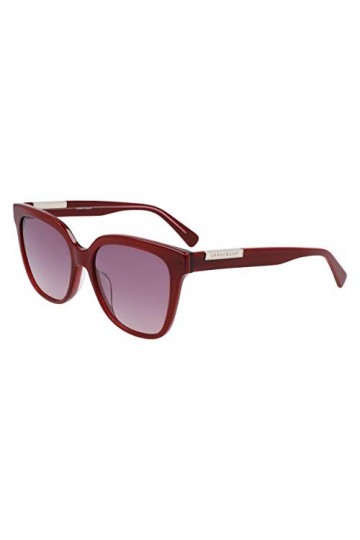 Longchamp LO644S 39897 Sunglasses, 598 Goji Red, 53 Unisex