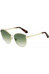 Kate Spade Dulce/G/S Sunglasses, Havana, 59 Unisex