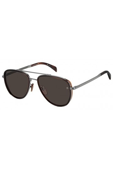 David Beckham DB 7068/g/s Sunglasses, CVW/IR DKRUTH Brown, 58 Unisex