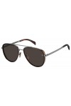 David Beckham DB 7068/g/s Sunglasses, CVW/IR DKRUTH Brown, 58 Unisex