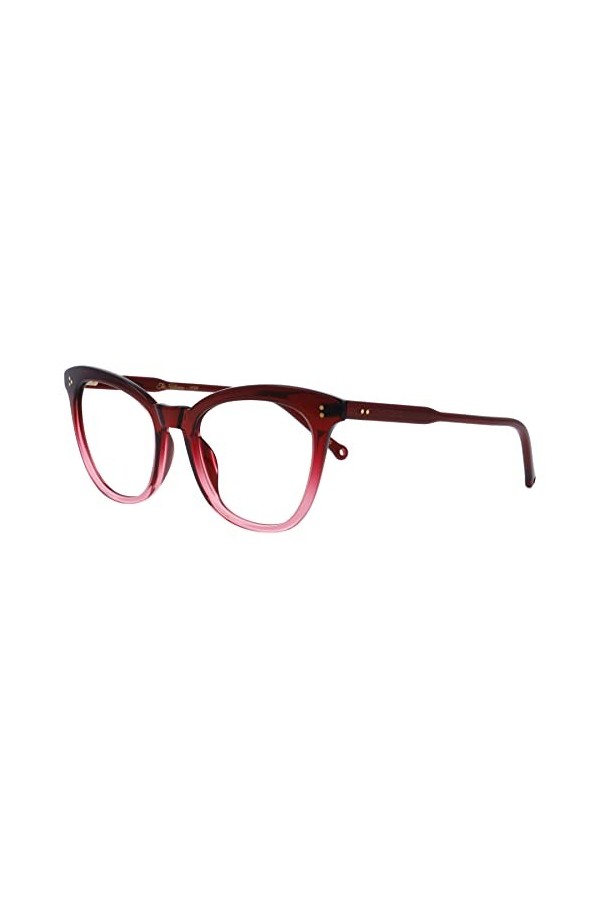 Hally & Son Hs860v 51 19 140 Burgun Lunettes de Soleil, Bordeaux, Femme