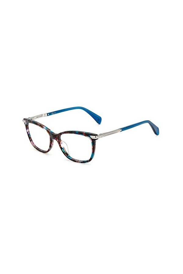 rag & bone Rnb3050 Lunettes de Soleil, Havana Multicolore, 53 Femme
