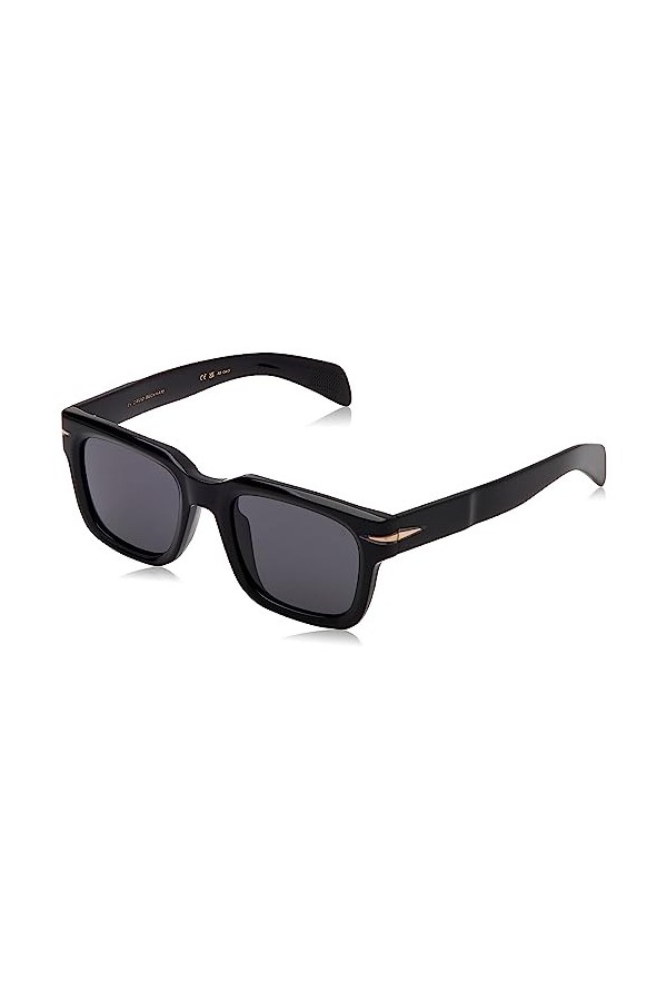 David Beckham DB 7100/s Sunglasses, WR7/MT Black Havana, 52 Unisex