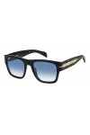 David Beckham DB 7000/s Bold Sunglasses, 807/KU Black, 54 Unisex