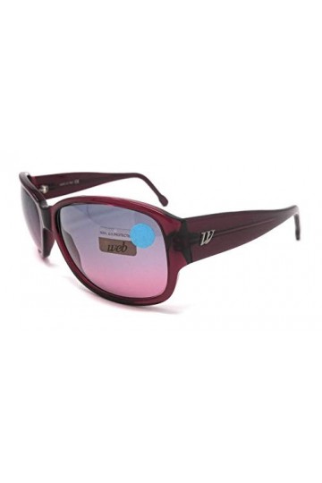 WEB 2538 Lunettes de soleil femme Bordeaux 0255L/12