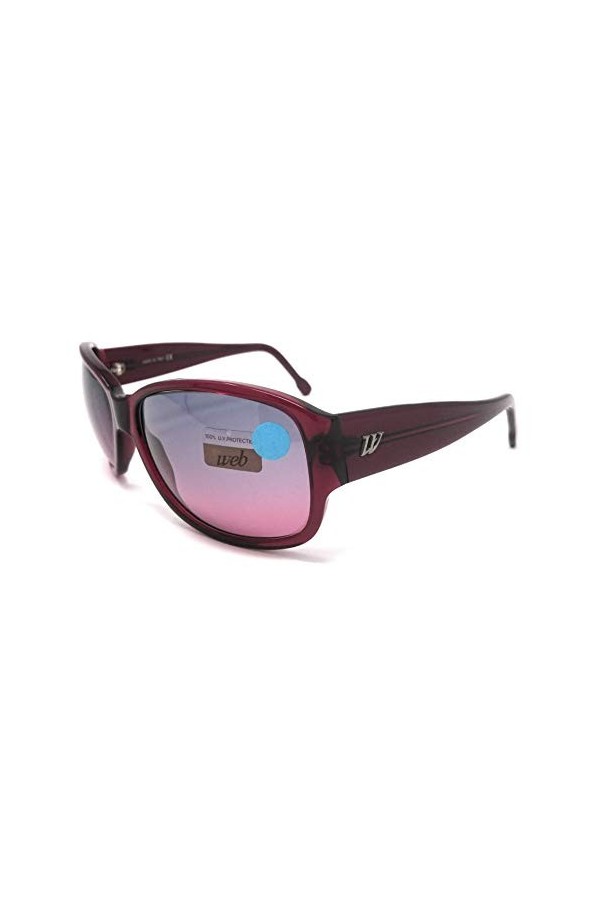 WEB 2538 Lunettes de soleil femme Bordeaux 0255L/12