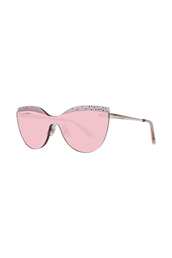 Swarovski Sk0160-p 28z00 Sunglasses, Or Rose Brillant, Taille Unique Mixte