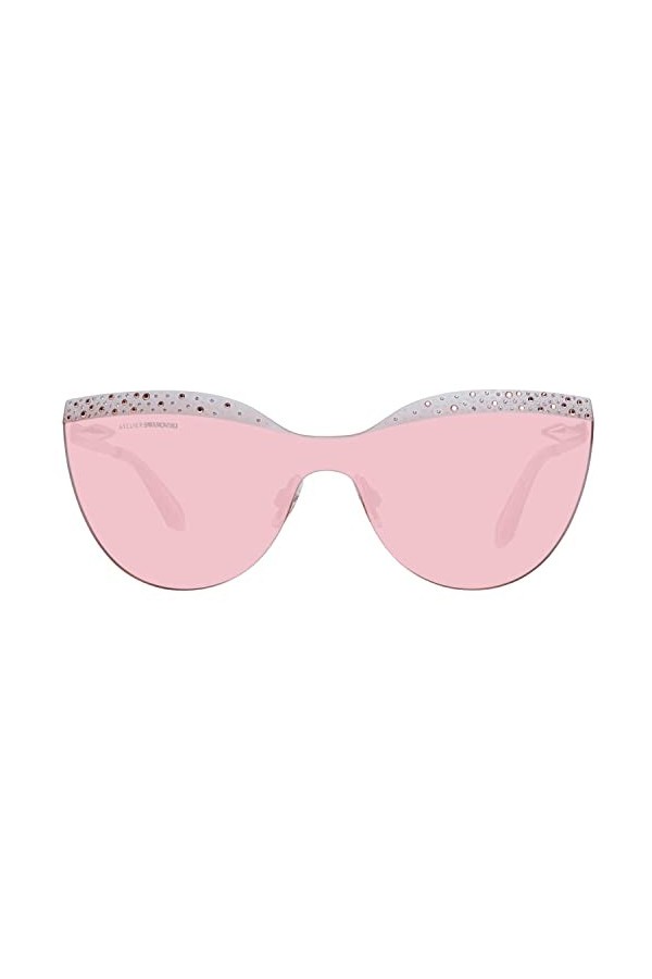 Swarovski Sk0160-p 28z00 Sunglasses, Or Rose Brillant, Taille Unique Mixte