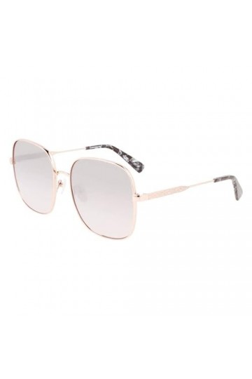 LONGCHAMP LO159S, Lunettes de soleil Femme, ROSE GOLD/GRADIENT SMOKE FLASH, 59