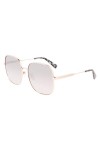 LONGCHAMP LO159S, Lunettes de soleil Femme, ROSE GOLD/GRADIENT SMOKE FLASH, 59