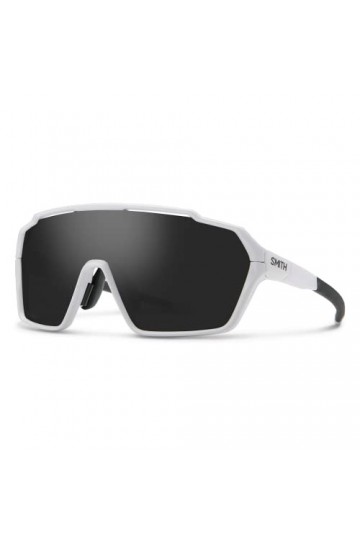 SMITH Lunettes de Soleil SHIFT MAG Matte White/Chromapop Black 99/1/125 unisexe