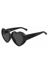 MOSCHINO Lunettes de Soleil MOS128/S Black/Dark Grey 57/14/135 femme