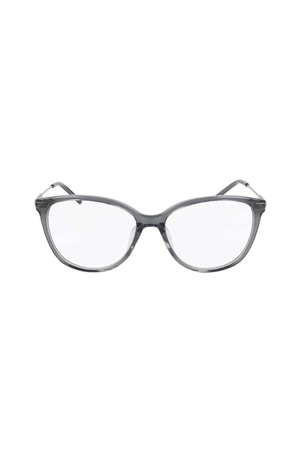 DKNY DK7005 Lunettes de Soleil, Smoke Crystal, 52 Femme