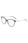DKNY DK7005 Lunettes de Soleil, Smoke Crystal, 52 Femme