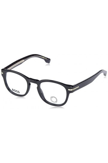 Hugo Boss Boss 1504 Sunglasses, INA/22 BLK PTT BL, 50 Unisex