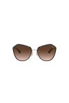 Vogue Eyewear 0vo4159s Lunettes de Soleil, Pale Gold/Dark Havana 848/13 , 55 Mixte