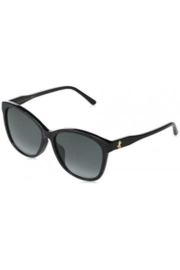 Jimmy Choo Lidie/f/SK Sunglasses, Black, Taille Unique Unisex