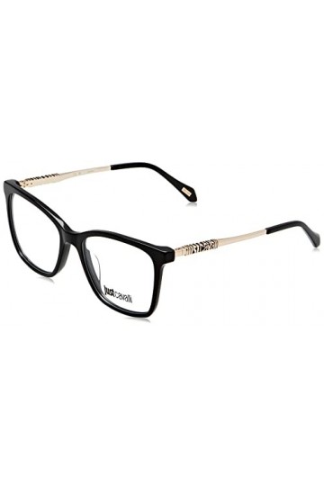 Just Cavalli Vjc007 Lunettes de Soleil, Noir Brillant, 53 Femme