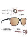 Gloryfy unbreakable eyewear Gi27 Hitchhiker Select - Lunettes de Soleil incassables, Loisir, Sport, Homme, Femme, Protectio