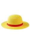 Tixiyu Luffy Chapeau de paille multifonctionnel Anime Cartoon Character Sunscreen Hat Summer UV Protection Summer Chapeaux d