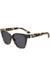 MOSCHINO Lunettes de Soleil MOS066/S Blonde Havana/Grey 55/15/140 femme
