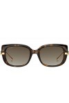 Jimmy Choo Lunettes de Soleil ORLA/G/S Dark Havana/Brown Shaded 54/20/135 femme