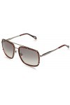 Just Cavalli Mixte SJC030V Lunettes de Soleil, Shiny Red Havana, 58