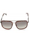 Just Cavalli Mixte SJC030V Lunettes de Soleil, Shiny Red Havana, 58