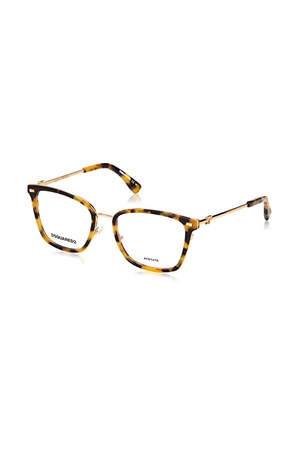 DSQUARED2 D2 0038 Lunettes de Soleil, 2 m², 53 Femme
