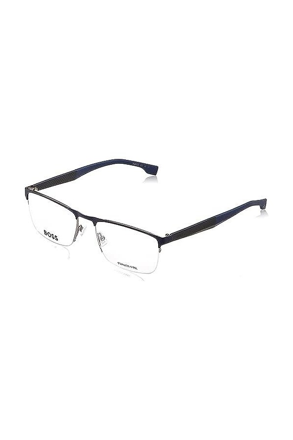 Hugo Boss Boss 1487 Sunglasses, KU0/20 MTBLUE Ruthe, 58 Unisex