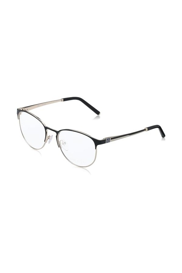 Escada Vesd26 Lunettes de Soleil, Or Rose Brillant avec Parties Noires, 52 Femme