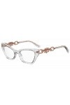 CHIARA FERRAGNI CF 7020 Lunettes de Soleil, Argenté Paillettes, 51 Femme