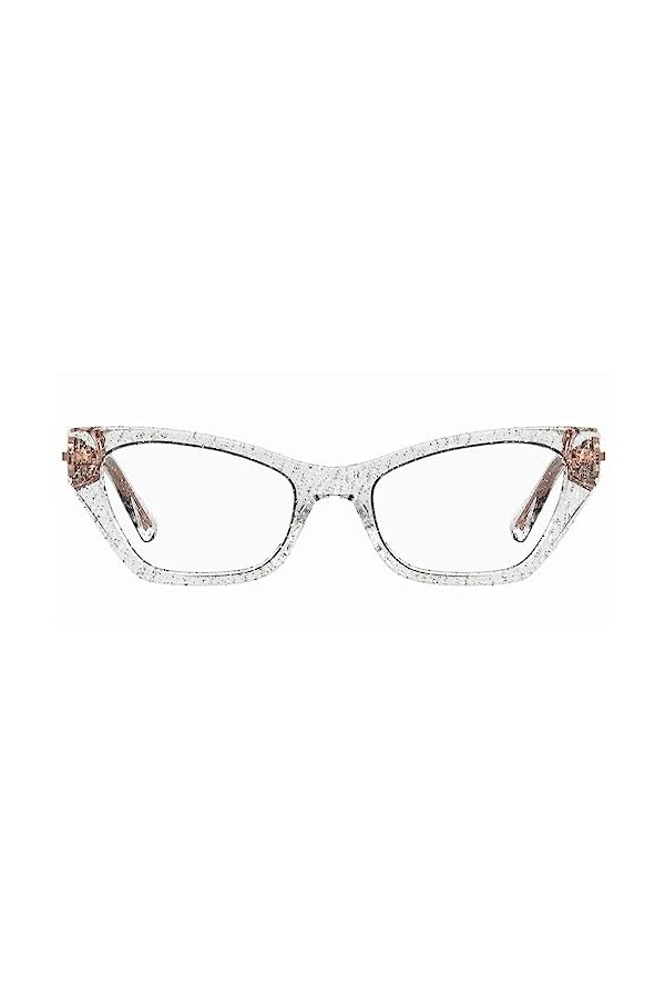 CHIARA FERRAGNI CF 7020 Lunettes de Soleil, Argenté Paillettes, 51 Femme