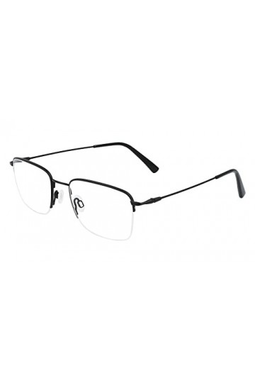 Flexon H6041 Sunglasses, 001 Black, 52 Unisex