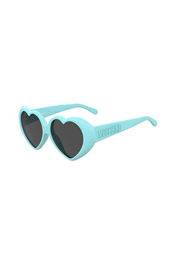 MOSCHINO Lunettes de Soleil MOS128/S Azure/Grey 57/14/135 femme