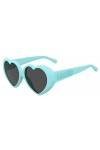 MOSCHINO Lunettes de Soleil MOS128/S Azure/Grey 57/14/135 femme