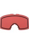 Oakley RL-Line-Miner-Youth-3 Lunettes de Soleil de Remplacement, Rouge, Petit Mixte