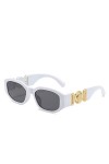 DieffematicTYJ Lunette De Soleil Lunettes de Soleil Femme rétro Mode Lunettes de Soleil Fashion Cool Homme Stars Même Style P