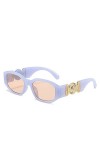 DieffematicTYJ Lunette De Soleil Lunettes de Soleil Femme rétro Mode Lunettes de Soleil Fashion Cool Homme Stars Même Style P