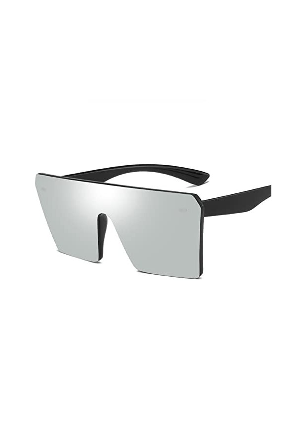 DieffematicTYJ Lunette De Soleil Tendance de Mode surdimensionnée Cadre Noir Lunettes de Soleil Femme Color : C5 