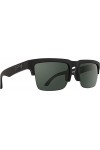 Spy Mixte Helm 50/50 Lunettes de Soleil, Soft Matte Black, Talla Única