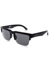 Spy Mixte Helm 50/50 Lunettes de Soleil, Soft Matte Black, Talla Única