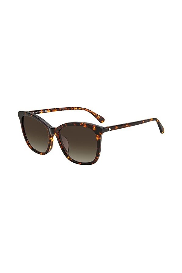 Kate Spade Tamiko/F/S Sunglasses, Havana, 57 Unisex